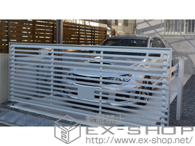 のカーゲート ワイドオーバードアS3型 電動式 施工例