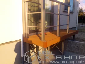 YKKAP�̃E�b�h�f�b�L ���E�b�h�f�b�L 200�{�V���v�����_���f�b�L�t�F���X2�^�����i�q2�{�^�C�v�� �{�H��