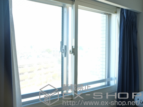 の二重窓（内窓） インプラス(ダストバリア)引き違い窓2枚建て 施工例