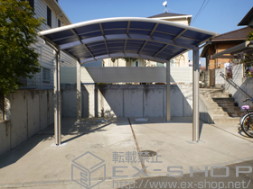 のカーポート レイナツインポートグラン　積雪〜20cm対応 施工例