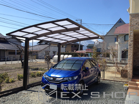 のカーポート プレシオスポート 積雪〜20cm対応 施工例