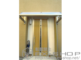 のバルコニー・ベランダ屋根 ライザーテラスII R型 ルーフタイプ 単体 積雪〜20cm対応 施工例