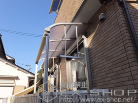 のテラス屋根 プレシオステラス R型 テラスタイプ 単体 積雪〜20cm対応 施工例