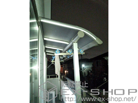 のバルコニー・ベランダ屋根 ヴェクターテラス R型 屋根タイプ 単体 積雪〜20cm対応 施工例