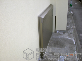 のガレージシャッター ガレージシャッタークワトロ 電動式 外部付タイプ 施工例