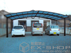 のカーポート レイナトリプルポートグラン　積雪〜20cm対応 施工例