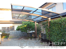 のカーポート プレシオスポート 積雪〜20cm対応 施工例