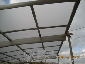 のカーポート プレシオスポート 積雪〜20cm対応 施工例