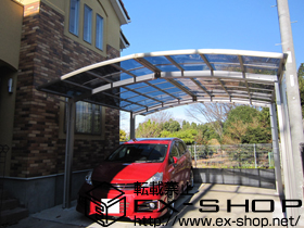 のカーポート レイナポートグラン M合掌　積雪〜20cm対応 施工例