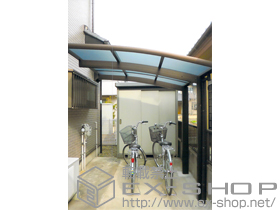 のサイクルポート・駐輪場 レイナポートグランミニ 積雪〜20cm対応 施工例