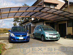 のカーポート レイナトリプルポートグラン　積雪〜20cm対応 施工例