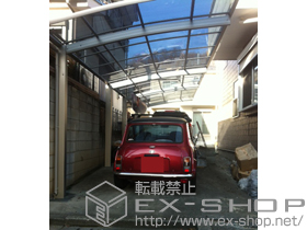 のカーポート プレシオスポート 縦連棟 積雪〜20cm対応 施工例