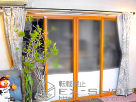 の二重窓（内窓） インプラス(ダストバリア)引違窓4枚建て 施工例