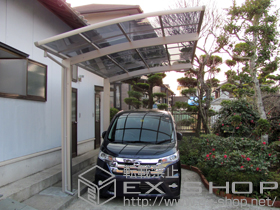 のカーポート プレシオスポート 積雪〜20cm対応 施工例