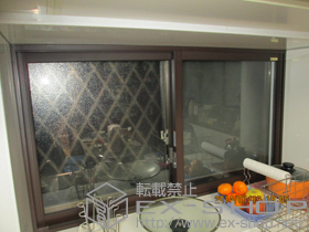 の二重窓（内窓） インプラス(ダストバリア)引き違い窓2枚建 施工例