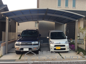 のカーポート レイナポートグラン M合掌　積雪〜20cm対応 施工例