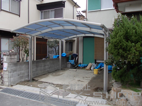 のカーポート レイナツインポートグラン　積雪〜20cm対応 施工例