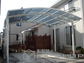 のカーポート レイナツインポートグラン　積雪〜20cm対応 施工例