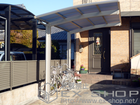 のカーポート レイナポートグランZ　積雪〜20cm対応＋着脱式サポート2本入 施工例