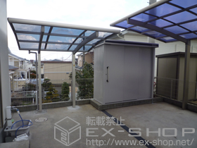 のサイクルポート・駐輪場 プレシオスポート ミニ 積雪~20cm対応 施工例