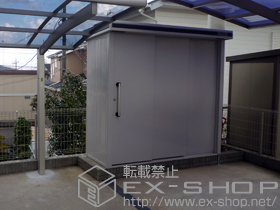 の物置・屋外倉庫 エルモ 一般型(LMC-2208GL) 施工例