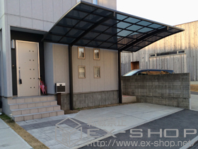 のカーポート カーブポートシグマIII 積雪〜20cm対応 施工例