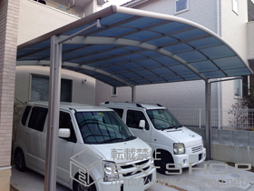 のカーポート レイナツインポートグラン　積雪〜20cm対応 施工例