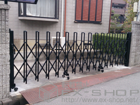 のカーゲート トリップゲート RB型 ノンレール 片開き 44S 施工例