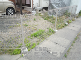 のフェンス・柵 メッシュフェンスG10-R 施工例