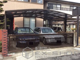 LIXIL ���N�V��(�g�X�e��)�̃J�[�|�[�g �J�[�u�|�[�g�V�O�}III ���C�h �ϐ�`20cm�Ή� �{�H��