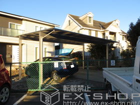 のカーポート エフルージュ トリプル 積雪〜20cm対応 施工例