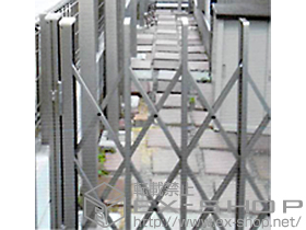 のカーゲート トリップゲート RA型 ノンレール 片開き?21S 施工例