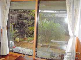 の二重窓（内窓） インプラス ダストバリア仕様 引違い窓　2枚建て 補強下枠仕様 施工例