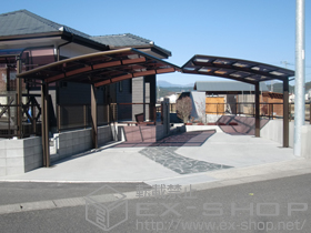 のカーポート レイナポートグラン　積雪〜20cm対応 施工例