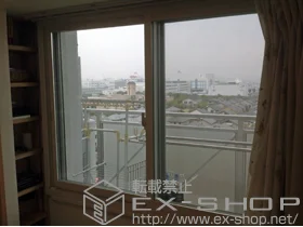 LIXIL リクシル(トステム)の内窓（二重窓・二重サッシ） インプラス(ダストバリア)引き違い窓2枚建て 施工例