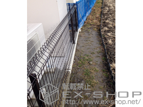 のフェンス・柵 メッシュフェンス G10-R 施工例