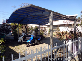 のカーポート レイナツインポートグラン　積雪〜20cm対応 施工例