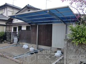 のカーポート プレシオスポート 積雪〜20cm対応 施工例