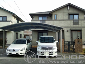 のカーポート レイナツインポートグラン　積雪〜20cm対応 施工例