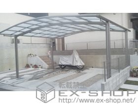 のカーポート カーブポートシグマIII ワイド 積雪〜20cm対応 施工例