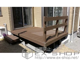 YKKAP�̃E�b�h�f�b�L ���E�b�h�f�b�L 200�{�Ɨ������E�b�h�X�e�b�v2�^�{���E�b�h�f�b�L�t�F���X4�^�����p�l���� �{�H��