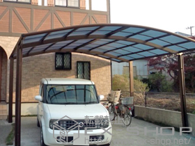 のカーポート レイナツインポート 積雪〜20cm対応 施工例