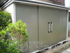 の物置・屋外倉庫 エルモ 一般型(LMC-3618GL) 施工例