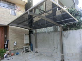 のカーポート カーブポートシグマIII 積雪〜30cm対応 施工例