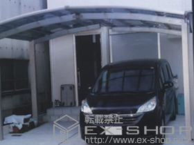 のカーポート レイナポート M合掌 積雪〜20cm対応 施工例