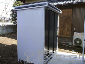 の物置・屋外倉庫 エルモ 一般型　（LMC-1811GL） 施工例