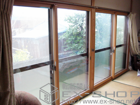 の二重窓（内窓） インプラス ダストバリア仕様 引違い窓 2枚建 施工例