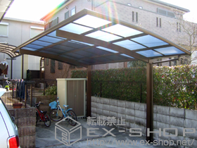 のカーポート レイナポート 積雪〜20cm対応 施工例