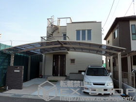 のカーポート レイナトリプルポート 積雪〜20cm対応 施工例