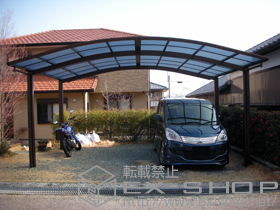 のカーポート レイナツインポート 積雪〜20cm対応 施工例